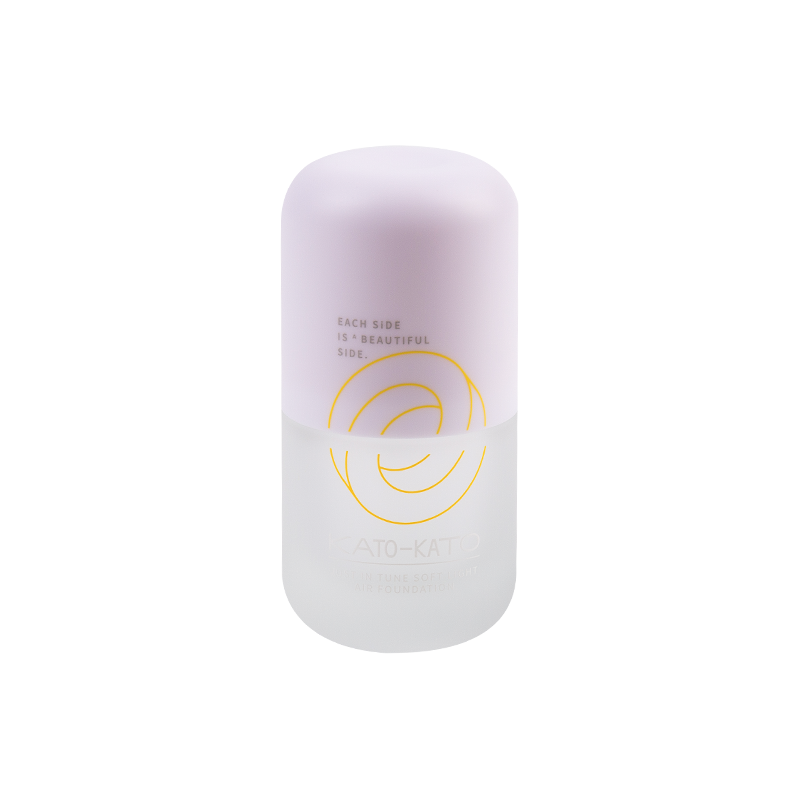 30 ml kapselin muotoinen kosmeettinen lasipullo abs-korkilla