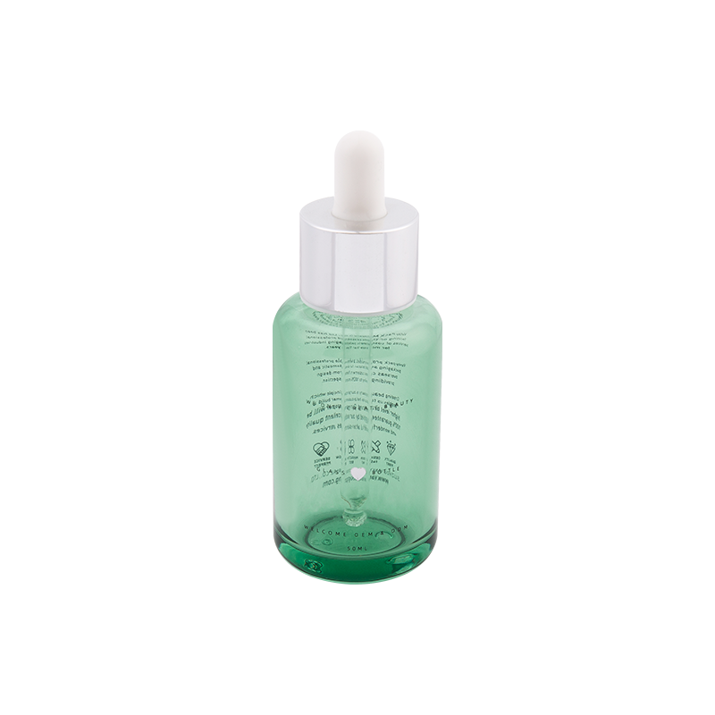 50 ml vihreän lasiseerumin pudottajapullo