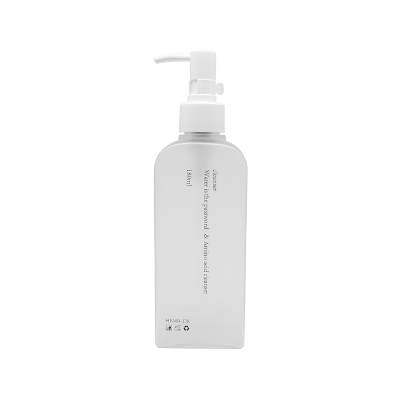 Petg 180ml litteä vaahtoava puhdistuspullo