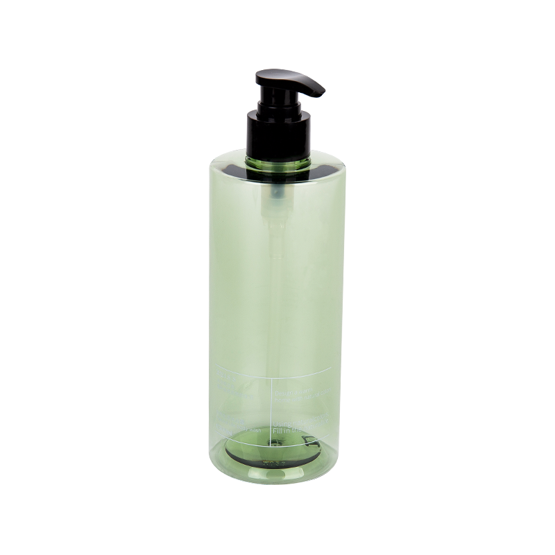 500 ml tyylikäs Petg Green Pump Bottle