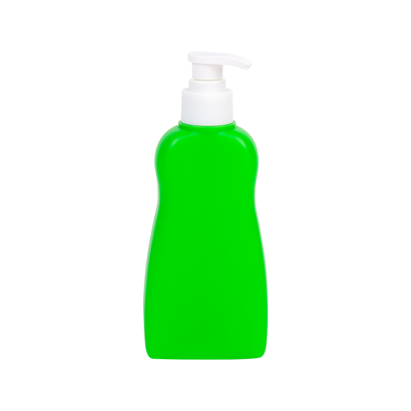 300 ml vihreää PE -voidepumppupulloa